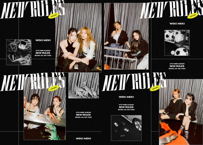グループ「Weki Meki」、新アルバム「NEW RULES」のコンセプトフォトを公開…“ウーバーガール”に変身