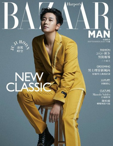 【トピック】俳優チュ・ジフン、“セクシーカリスマ”あふれる台湾ファッションマガジンのカバーが話題