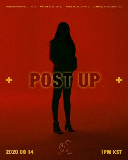 CL（元2NE1）、14日に公開するサプライズミュージックビデオ「POST UP」…カムバック予告