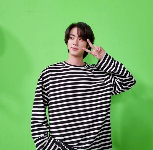 BTS」JIN、太平洋のような肩幅と彫刻のようなルックス…博物館から脱出