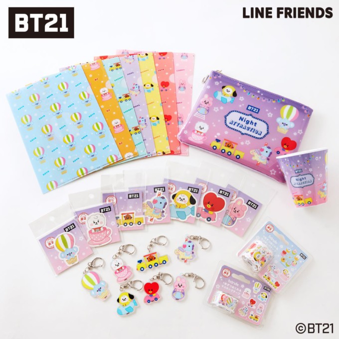 情報】グローバル人気キャラクターブランドBT21のTカード第二弾
