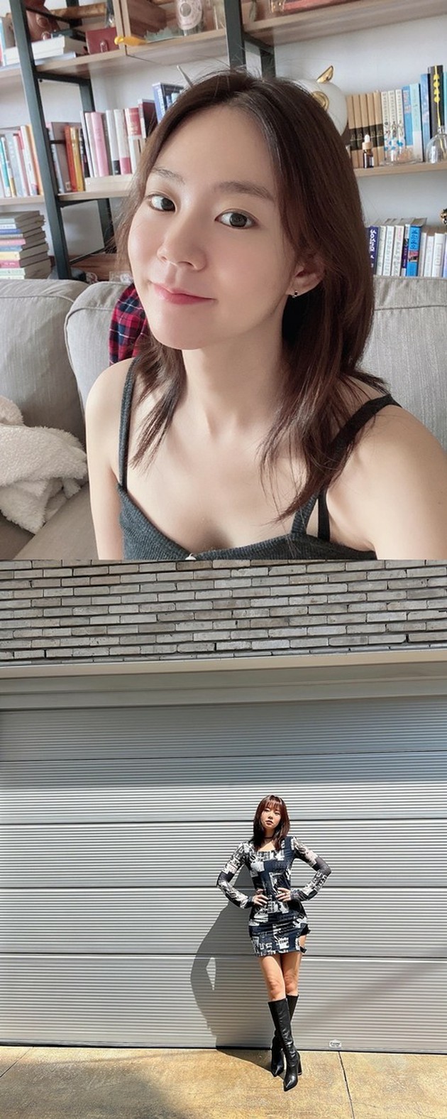 ハン・スンヨン KARA」ハン・スンヨン、大胆なスリットで太もも露出…果敢で清純な日常コーデ | K-POP、韓国エンタメニュース、取材レポートならコレポ！