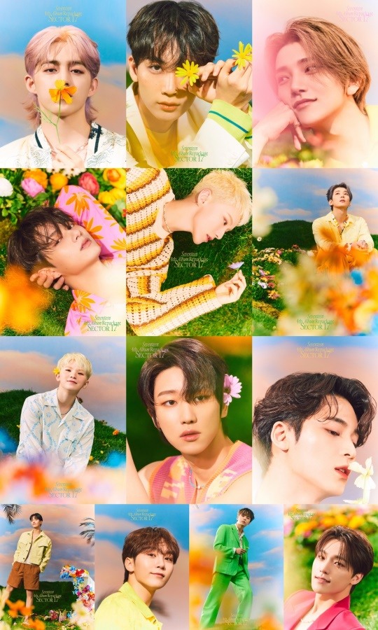 SEVENTEEN」、「SECTOR 17」オフィシャルフォト公開…頂上を開拓した姿