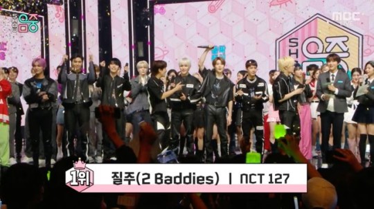 NCT 127、新曲「疾走：2 Baddies」が「音楽中心」で1位に…“イ・スマン 