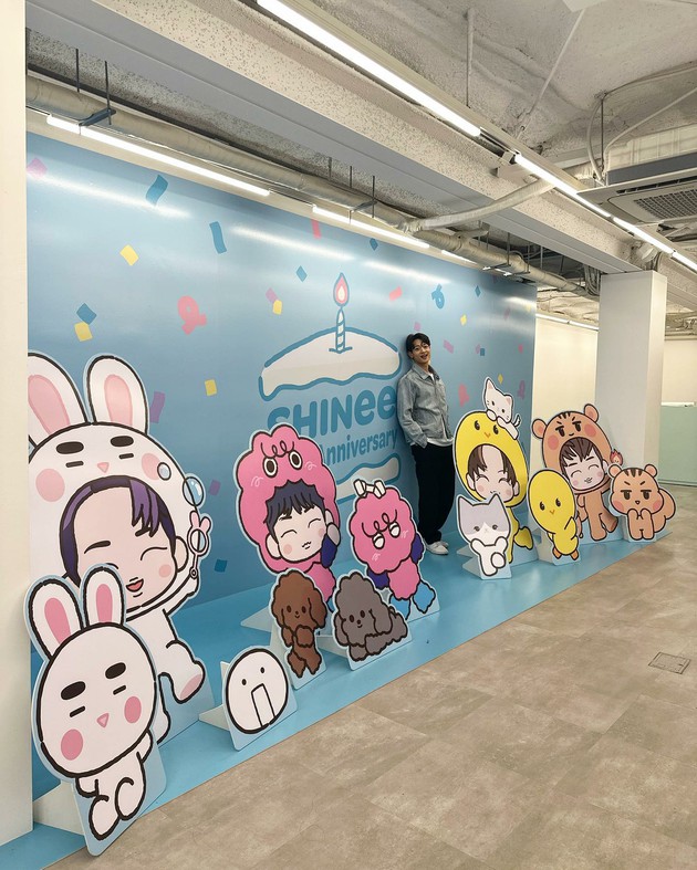 SHINee」ミンホ、「SHINee」のデビュー15周年記念ポップアップストアを