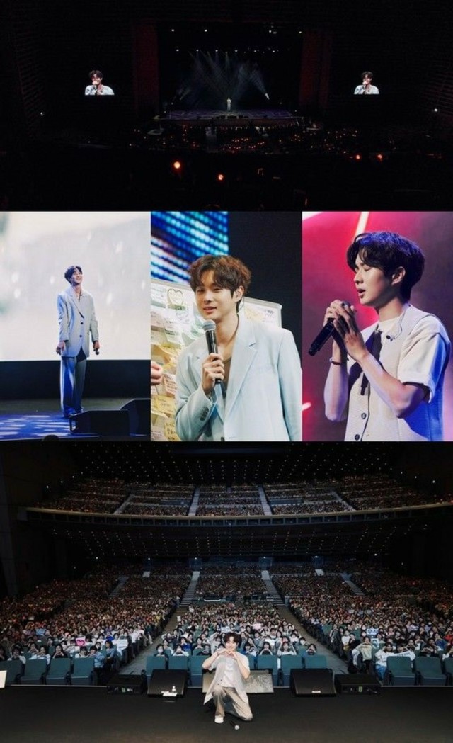 俳優チェ・ウシク、5000人と共にした日本ファンミーティング…パク・ヒョンシク（ZE：A）がサプライズ登場 KPOP、韓国エンタメニュー