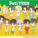 世界で活躍する13人組グループSEVENTEENのキャラクター「PetiTEEN」のVポイントカードとオリジナルアイテムが登場！5月21日（火）より発行開始！