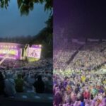 ソン・シギョン、大雨にも野外コンサート場をいっぱいにした観客に…「私は幸せな人」