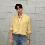 「2PM」ジュノ、シンプルなシャツスタイルでもまぶしいビジュアル