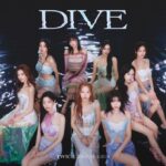 TWICE、日本5枚目のアルバム『DIVE』ジャケット写真を公開！透き通る水の中で輝く夏らしいビジュアル