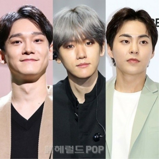 EXO-CBX（ベクヒョン、チェン、シウミン）が、6年ぶりに日本の