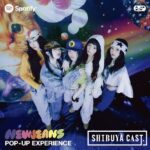 Spotify x NewJeans “Supernatural” POP-UP EXPERIENCEが渋谷キャストに6月22日(土)から6月27日(木)期間限定でオープン！