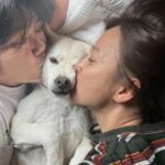 イ・サンスン＆イ・ヒョリ夫婦、愛犬との家族写真…癒しの日常