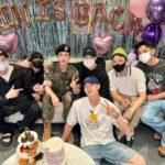 「BTS」RM、「BTS」で初めて軍除隊したJINに「除隊おめでとう、パパ」…サクソフォーンで祝賀公演披露