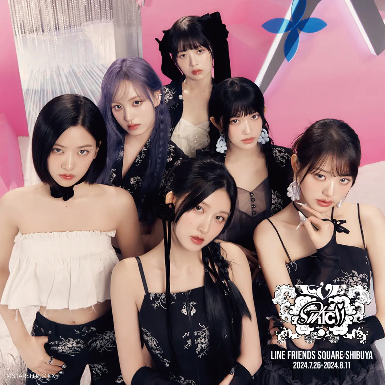 IVE」LINE FRIENDS SQUARE SHIBUYAにて「IVE SWITCH POP-UP」を開催