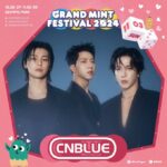 「CNBLUE」、「グランドミントフェスティバル2024」出演…11月3日ソウルオリンピック公園で