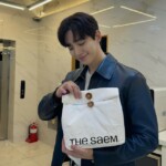 「2PM」ジュノ、アンバサダー務める“THE SAEM”からのプレゼントに笑顔