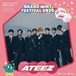 「ATEEZ」、「コーチェラ」から「サマソニ」、そして「GMF 2024」にもヘッドライナーで出演