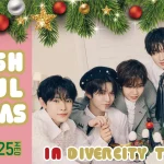 NCT WISHをイメージした約6ｍの巨大クリスマスツリーやクリスマスイベントを実施「NCT WISH WISHFUL Christmas in DiverCity Tokyo Plaza」開催！