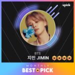 「BTS」JIMIN、軍入隊中にも「今月のベストピック」で1位