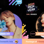 「BTS」JIMIN＆「BLACKPINK」JENNIE、2024最高の男女アーティストに