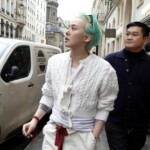 「BIGBANG」G-DRAGON、ミントヘアに変身後パリの出の日常を公開