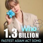 「BTS」JIMIN、「who」がSpotifyで13億ストリーミング突破…2度目の大記録