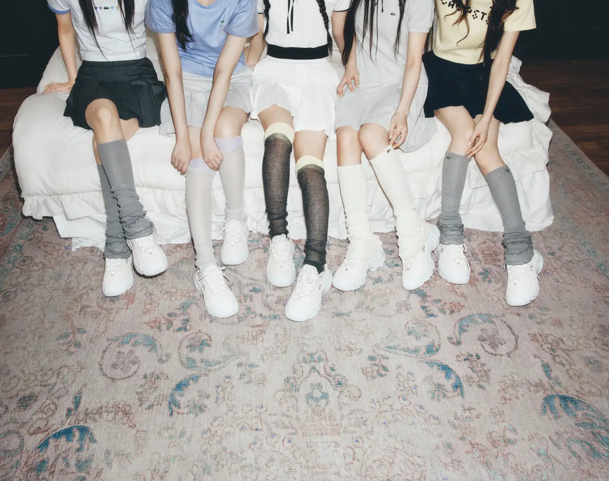 K-POPガールグループILLIT（アイリット）とラコステの日本限定カプセル