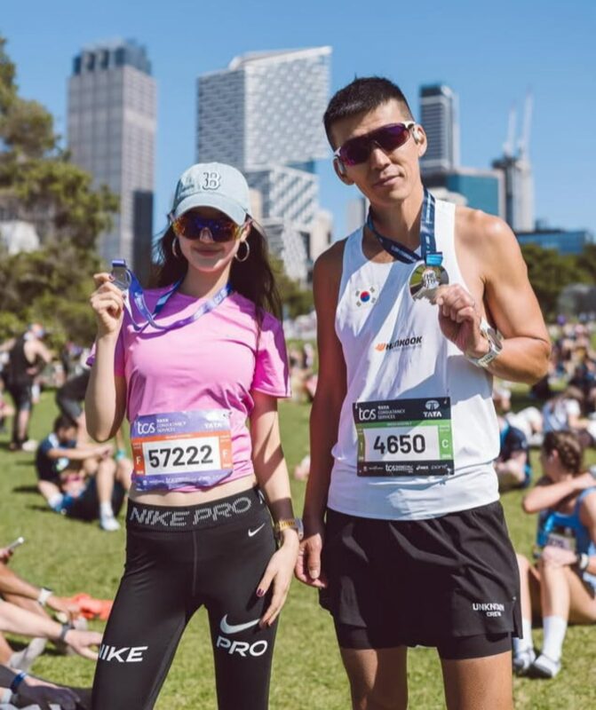 活動中断”「New Jeans」ダニエル、故郷シドニーでメダル獲得…ションと