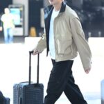 【フォト】「BTS」RM、秋をまとって出国