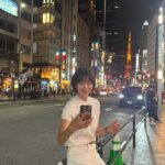 女優パク・シネ、東京タワーをバックに撮った写真を共有…“旅行に行きたいな”