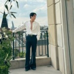 「BTS」JIN、優雅で品格ある姿…ミラノがぴったり