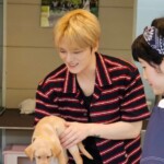 ジェジュン、子犬たちと楽しいひと時…笑顔がすてき