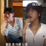 「BTS」V＆「NCT」ヘチャン、同じアイテムで違った雰囲気…ゆとりと活力