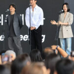 【フォト】ロウン&シン・イェウン&パク・ソハムら、映画「濁流」野外ステージイベントに出席