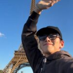 俳優チ・チャンウク、エッフェル塔をバックに秋夕のあいさつから“Cattier”のワイナリーを訪ねた様子を公開