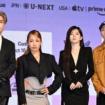 【フォト】「i-dle」ソヨン＆Gaeko＆RIEHATA＆岩田剛典、Mnet日韓合同制作サバイバルオーディション「Unpretty Rapstar ： HIP POP Princess」のメインプロデューサーたち制作発表会に出席