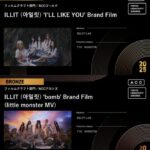 「ILLIT」、日本の授賞式で2冠達成 …ブランドフィルム 金賞・銅賞を受賞