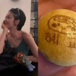 女優ソン・ヘギョ、女神も流行に乗る？…名前が刻まれた菓子に笑顔