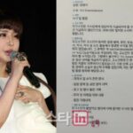 「2NE1」パク・ボム、YGヤン・ヒョンソク相手に告訴状を公開し波紋...「収益金未支給...処罰を望む」