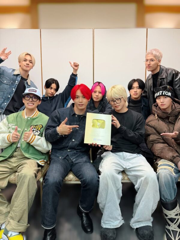 「JO1」、公式YouTubeのチャンネル登録者数100万人達成…ファンのおかげ