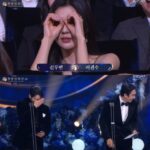 女優イ・ソンビン、恋人イ・グァンスの登場に目“キラッ”…「青龍映画賞」を爆笑させたシーン