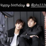パク・ソジュン、親友パク・ヒョンシクの誕生日を祝う…「Happy birthday」