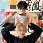 「&TEAM」ニコラス＆ハルア、ラーメンを食べる姿もかわいい…「札幌の思い出ひとつ」