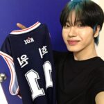 「n.SSign」、KCCホ・ウン選手と一緒に…ヒウォンの嬉しそうな笑顔