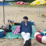 「2PM」イ・ジュノ、海辺でヒーリング…波と戯れる姿が微笑ましい
