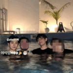 「BTS」V、パク・ヒョンシクの誕生日に一緒にプールで...変わらない友情