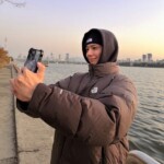 俳優パク・ボゴム、“ザ・ノース・フェイス”の広告撮影現場を大放出…寒さに鼻が赤くなってもビジュアルは完ぺき