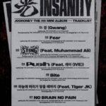 「MONSTA X」ジュホン、2ndミニアルバム「光（INSANITY）」のトラックリスト公開…全7曲収録