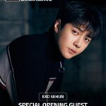 「EXO」セフン、“アルカラス vs シナー”のテニススーパーマッチのオープニングセレモニーを担当